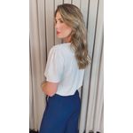 Blusa Feminina Flor Em Crochê - Off White - Cod 530