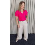 Blusa Feminina Em Lese Bordada - Pink - Cod 531