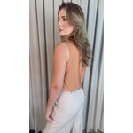 Regata Feminina Plisada Bordada - Terracota - Cod 527