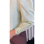 Camisa Feminina Manga Longa Bordada Flor - Cod: 299 - Verde