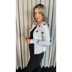 Blusa Feminina Manga Longa Laço - Branca - Cod 278
