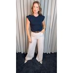 T-shirt Feminina Malha Aba - Preto - Cod 511