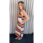 Vestido Feminino Longo Em Malha - Cod 513- Colorido