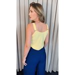Regata Feminina Estampada - Amarela - Cod 510
