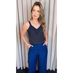 Regata Feminina Estampada -Preto - Cod 510