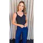 Regata Feminina Estampada -Preto - Cod 510