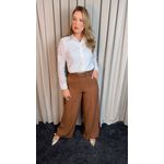 Camisa Feminina Manga Longa Bordada Lese - Branco - Cod: 516