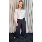 Camisa Feminina Manga Longa Lisa - Off White - Cod: 502