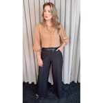 Camisa Feminina Manga Longa Lisa - Nude - Cod: 502