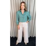 Camisa Feminina Manga Longa Lisa - Verde - Cod: 502