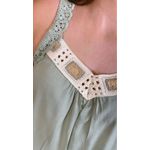 Regata Feminina Bordada - Cod 340 - Verde