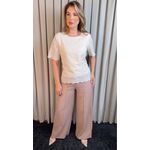 Blusa Feminina Em Lese Bordada - off white - Cod 341 