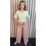 Blusa Feminina Em Lese Bordada - Verde - Cod 341