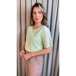 Blusa Feminina Em Lese Bordada - Verde - Cod 341