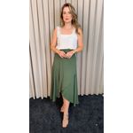 Saia Transpassada Feminina - Verde -Cod 337