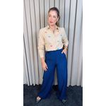 Camisa Feminina Manga Longa Bordada Laço - Cod: 326 - Off White