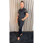 Blusa feminina Laço Poa - Cod: 335 - Preto