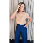 Blusa Feminina Em Lese Delicada - Nude - Cod 328