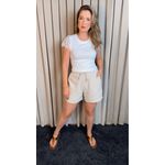 Short Feminino Viscolinho - Nude - Cod 333