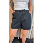 Short Feminino Viscolinho - Preto - Cod 333