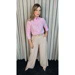Camisa Feminina Manga Longa Bordada - Cod: 316 - Rosa