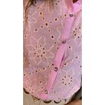 Camisa Feminina Manga Longa Bordada - Cod: 316 - Rosa
