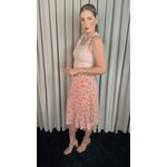 Regata Feminina Bordada Delicada - Cod 217 - Rosa