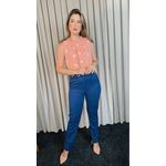 Blusa Feminina Delicada Bordada - Coral - Cod 313