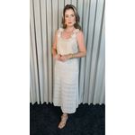 Regata Feminina Bordada Flor - Cod 314 - Nude