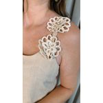 Regata Feminina Bordada Flor - Cod 314 - Nude