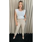 Regata Feminina Bordada Delicada - Cod 311 - Branco