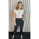 Blusa Feminina Delicada Bordada - Off - Cod 312