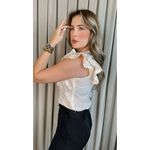 Blusa Feminina Delicada Bordada - Off - Cod 312