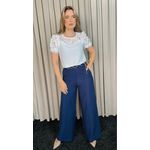 Blusa Feminina Delicada Guipir - Branca - Cod 307