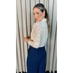 Camisa Feminina Em Lese 3D - Cod: 310 - Nude