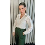 Camisa Feminina Manga Longa - Cod: 290 - Cru