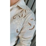 Camisa Feminina Manga Longa - Cod: 290 - Cru