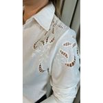 Camisa Feminina Manga Longa - Cod: 290 - Branca