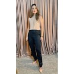 Calça Feminina Alfaiataria Flare - Preto - Cod 252