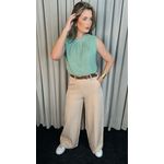 Blusa Feminina Clasica Em Poa Delicada - Verde - Cod 292