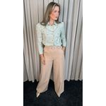 Camisa Feminina Manga Longa Bordada - Cod: 281 - Verde