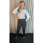 Camisa Feminina Manga Longa Poa - Cod: 275 - Branca