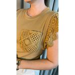 Regata Feminina Bordada - Cod 280 - Nude
