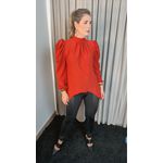 Blusa Boho Manga longa - Terracota - Cod 249