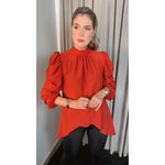 Blusa Boho Manga longa - Terracota - Cod 249