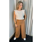 Blusa Feminina Em Lese Bordada - Off White - Cod 254