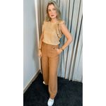 Blusa Feminina Em Lese Bordada - Nude - Cod 254
