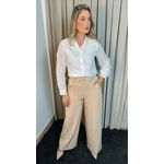 Camisa Feminina Em Lese Bordada Manga Longa - Cod: 263 - Branca