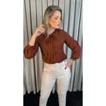 Camisa Feminina Manga Longa - Cod: 245 - Marssala