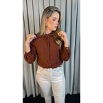 Camisa Feminina Manga Longa - Cod: 245 - Marssala